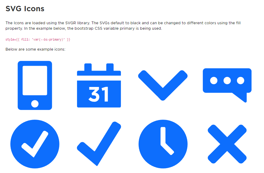 SVGR Icon React Component Sample