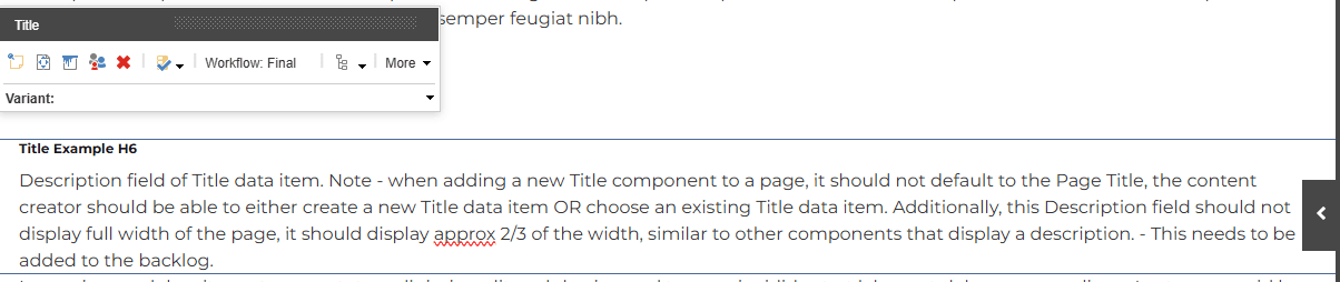 Sitecore SXA rendering variant switcher selected display value empty