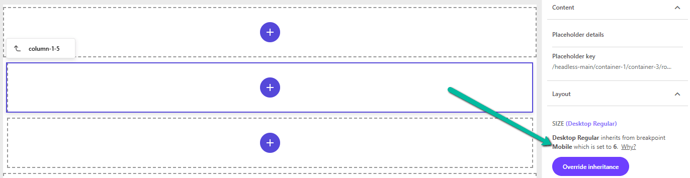 SXA Column Splitter Broken