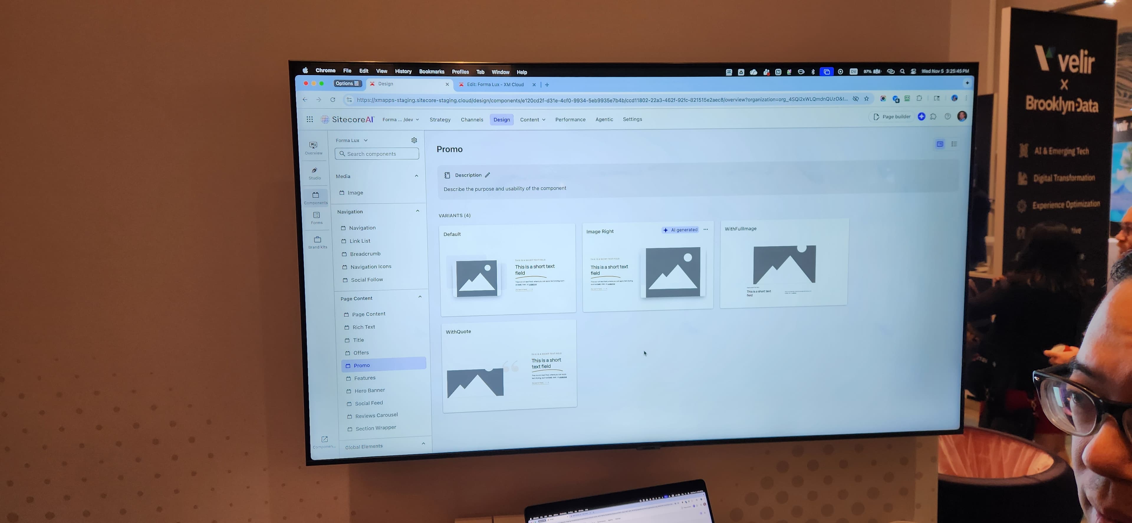 Sneak peek live-preview of the new SitecoreAI Agentic Studio - part 2 components